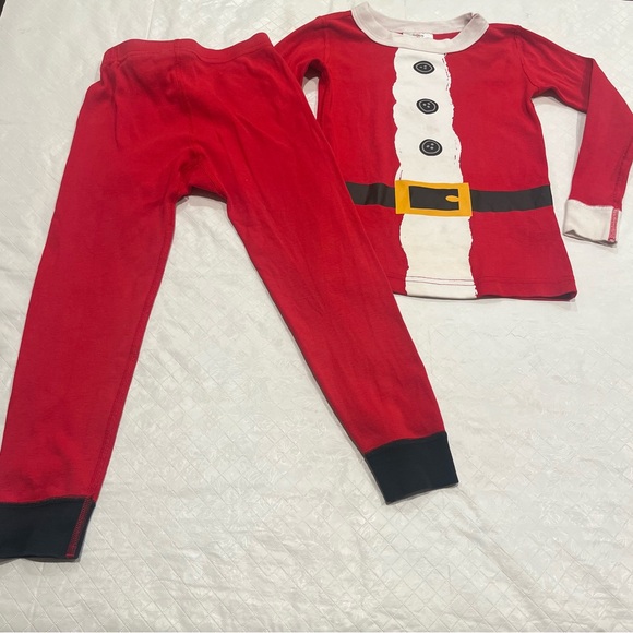 Hanna Andersson Red Santa Pajama Set - Picture 2 of 2